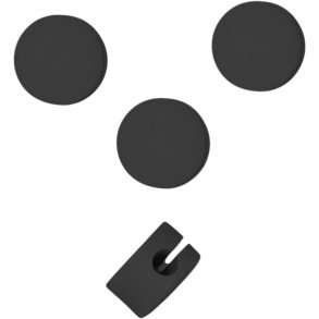 Pedestal Cable Dots, Charcoal